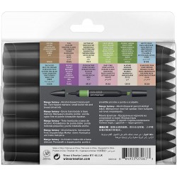Set de 12+1 Promarker Manga Fantasy - Winsor & Newton