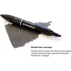 Set de 12 Promarker Brush  tons neutres - Winsor & Newton