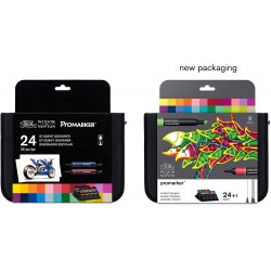 Set de 24+1 Promarker Assortiment Etudiant - Winsor & Newton