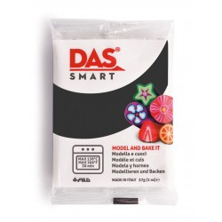 Pâte polymère Noir 57g - DAS Smart