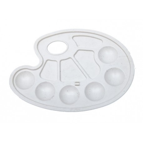 Palette Ovale Plastique