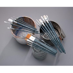 Set de 4 pinceaux Rond & Plat - Winsor & Newton