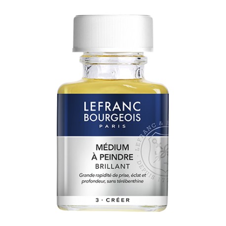 Médium à peindre brillante 75ml - Lefranc & Bourgeois