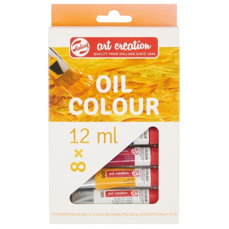 Set Huile 8 X 12 ml - Talens Arts creation