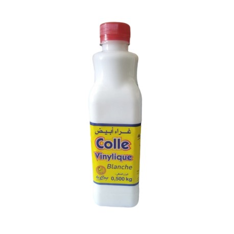 Colle Vinylique Blanche 500 g  - Le coq