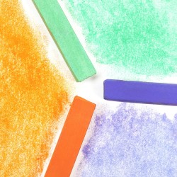 Pastels tendres aquarellables pour enfants - Boîte de 12 - Lefranc Bourgeois