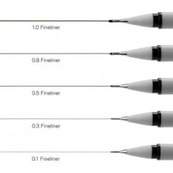 Fineliner noir 0,05