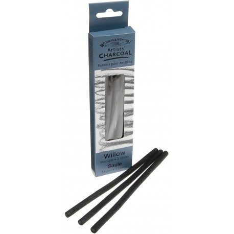 Fusains 3 Batons Mediums - Winsor & Newton