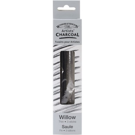 Fusains 3 Batons Fins - Winsor & Newton
