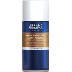 Vernis A Retoucher Surfin Aérosol Mat - Satiné 150ml - Lefranc Bourgeois