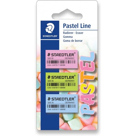 Set de 3 Gomme - Staedtler Pastel Line