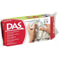 Pâte autodurcissante Blanc 500 gr - DAS