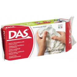 Pâte autodurcissante Blanche 1kg - DAS