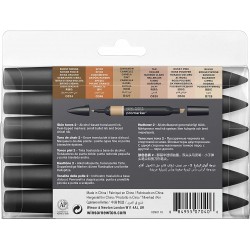 Set de 6 Promarker Tons de Chair 2 - Winsor & Newton