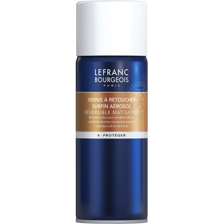 Vernis A Retoucher Surfin Aérosol Mat-Satiné 400 ml - Lefranc Bourgeois