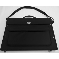 Malette A3 - Porte Doc avec poignée Plastique- Noir