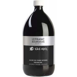 Encre de Chine Nan-King Flacon 1L - Lefranc & Bourgeois
