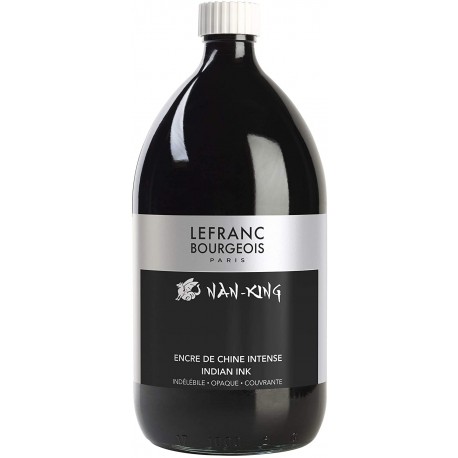 Encre de Chine Nan-King Flacon 1L - Lefranc & Bourgeois