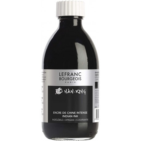 Encre de Chine Nan-King Flacon 1L - Lefranc & Bourgeois