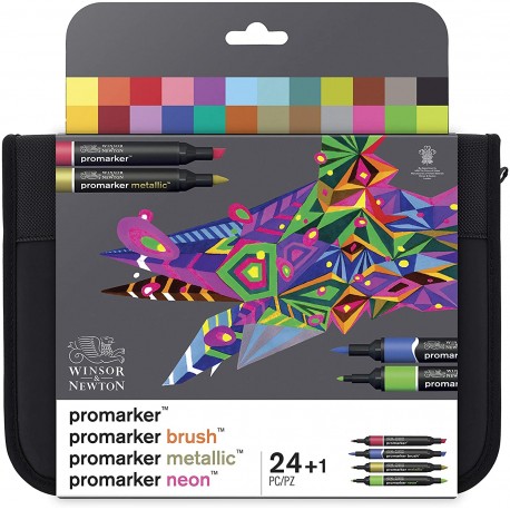 Set de 24 Promarker  Mixed Marker - Winsor & Newton
