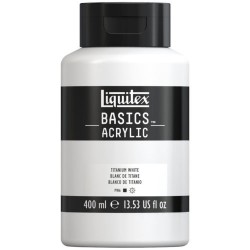 Acrylique Liquitex Basics - 946 ml : Blanc de Titane 432