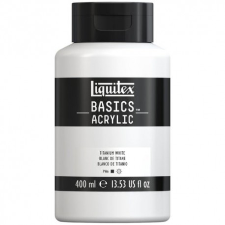 Acrylique Liquitex Basics - 946 ml : Blanc de Titane 432