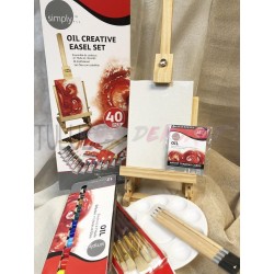 Set créative Huile 40Pcs Simply - Daler Rowney