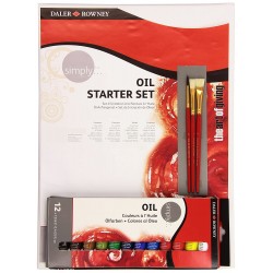 Set Starter Huile 16 Pcs Simply - Daler Rowney