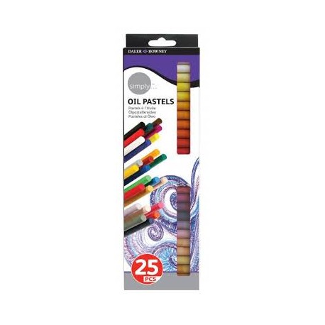 Set de 50 Pastels à l'huile Simply - Daler Rowney