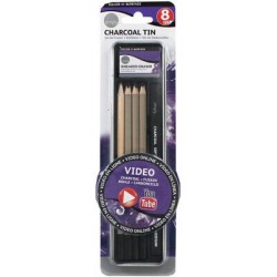 Set de Fusain 8 Pcs Simply - Daler Rowney