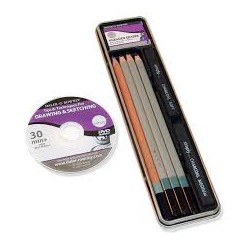 Set de Fusain 8 Pcs Simply - Daler Rowney