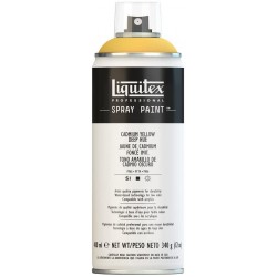 Teinte moyenne jaune de cadmium - Aérosol Liquitex 400 ml