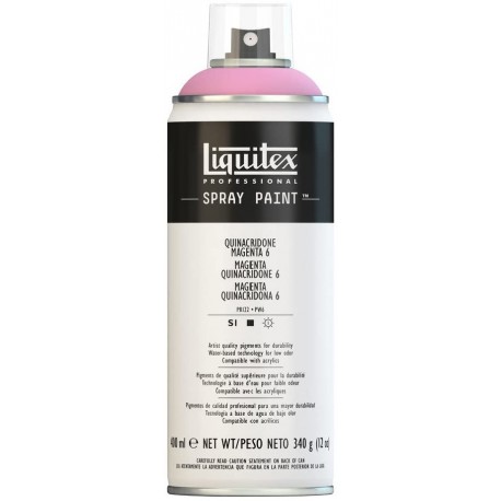 Quinacridone Magenta - Aérosol Liquitex 400 ml