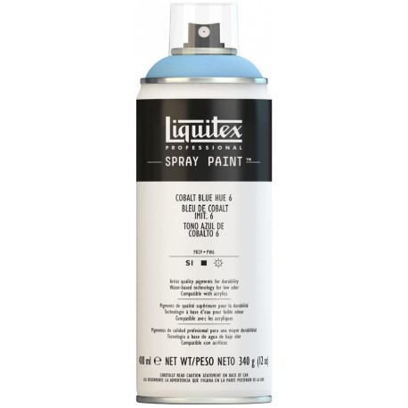 Bleu de cobalt Imitation - Aérosol Liquitex 400 ml