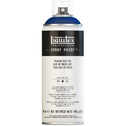Bleu phtalocyanine 5 / Nuance rouge - Aérosol Liquitex 400 ml