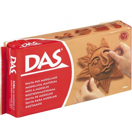 Pâte autodurcissante Terre Cuite 500 gr - DAS
