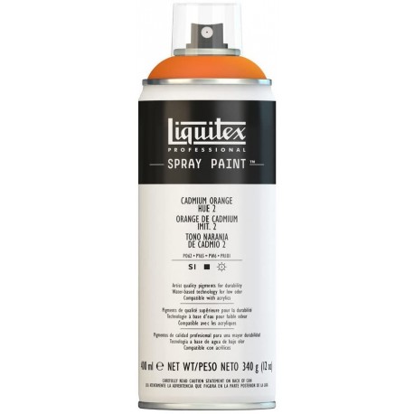 Orange de cadmium n° 2 Imitation  - Aérosol Liquitex 400 ml