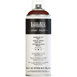 Rouge de cadmium moyen n°2 Imitation - Aérosol Liquitex 400 ml