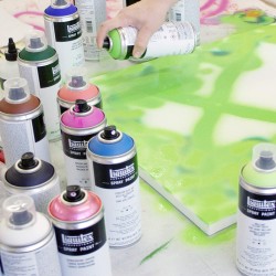 Terre de sienne brulée - Aérosol Liquitex 400 ml