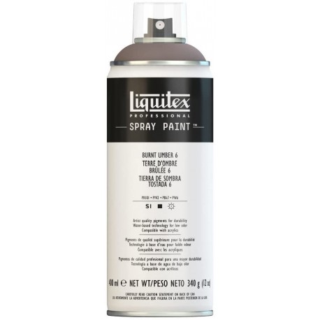 Terre de sienne brulée n°5 - Aérosol Liquitex 400 ml