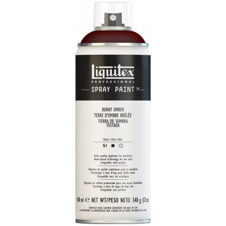 Terre d'ombre brûlée n°6 - Aérosol Liquitex 400 ml