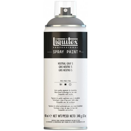 Gris Neutre n°7 - Aérosol Liquitex 400 ml