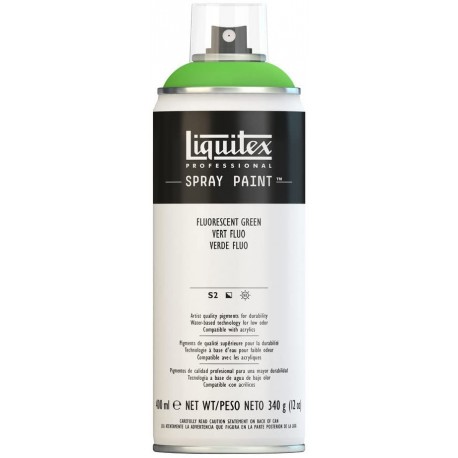 Jaune fluorescent - Aérosol Liquitex 400 ml