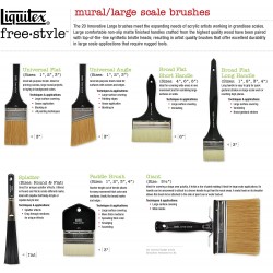 Brosse Free Style Palette 3 Pouce - Liquitex
