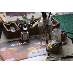 Bloc Figueras 290g/m² - 10 F - 24x33 cm - Canson