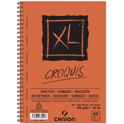Album de Croquis XL 90 g/m² - A5   21x14.8 cm - 60 F - Canson
