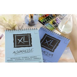 ALBUM PAPIER AQUARELLE XL 300G/M² 30 FEUILLES - CANSON-A4