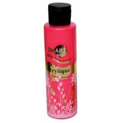 Acrylique Scolaire SmART - 130 ml - Rose