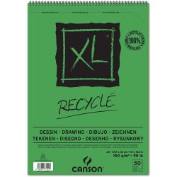 Album Recyclé XL A3 - 160 g/m², 50 F - 42 x 29.7 cm - Canson