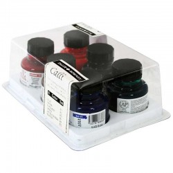 Set de 6 Encre Calligraphie 29,5 ml Calli - Daler-Rowney